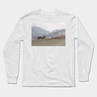 House on a Hill Long Sleeve T-Shirt